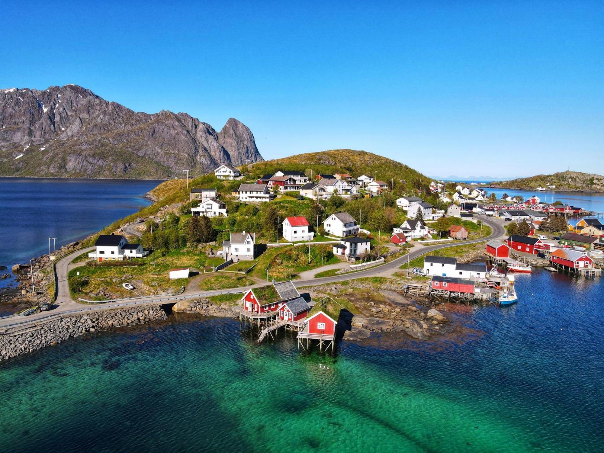 Valen Cabins In Reine Exterior foto